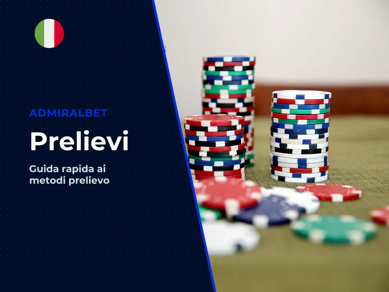 Metodi non disponibili per il prelievo