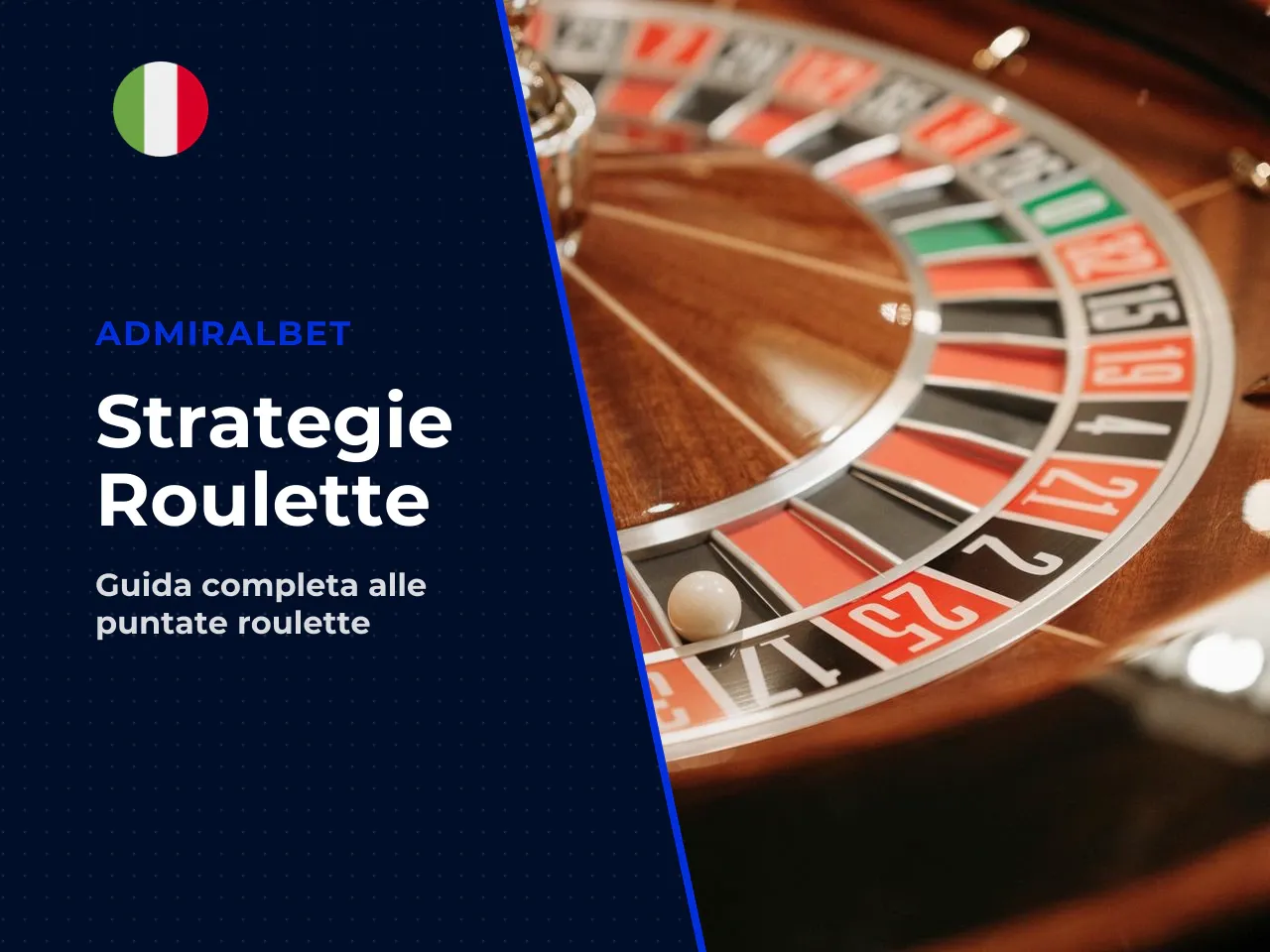 Puntate della roulette interne, esterne, speciali