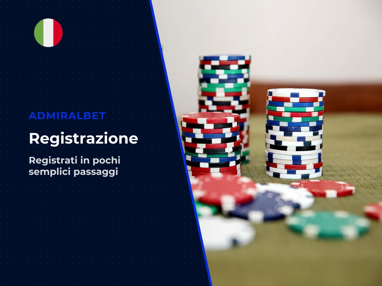 Registrazione step by step sul sito