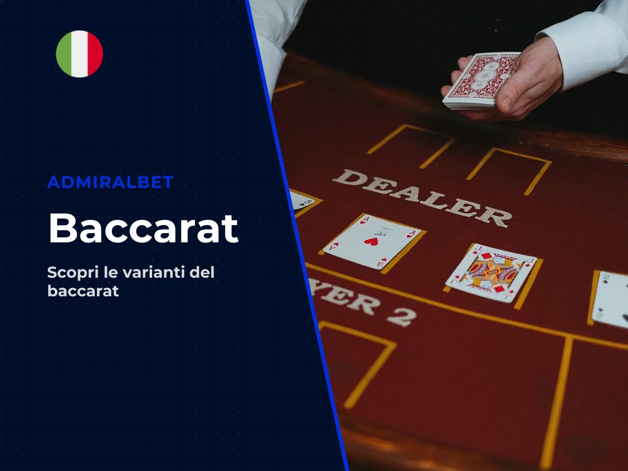 Punto Banco, Mini Baccarat e Speed