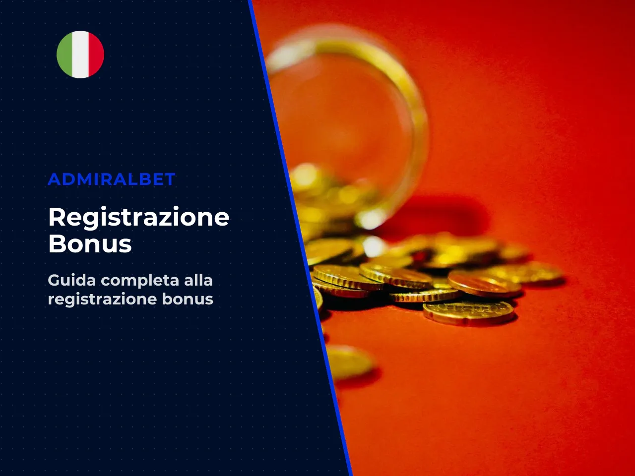 Bonus di benvenuto Admiralbet alla registrazione
