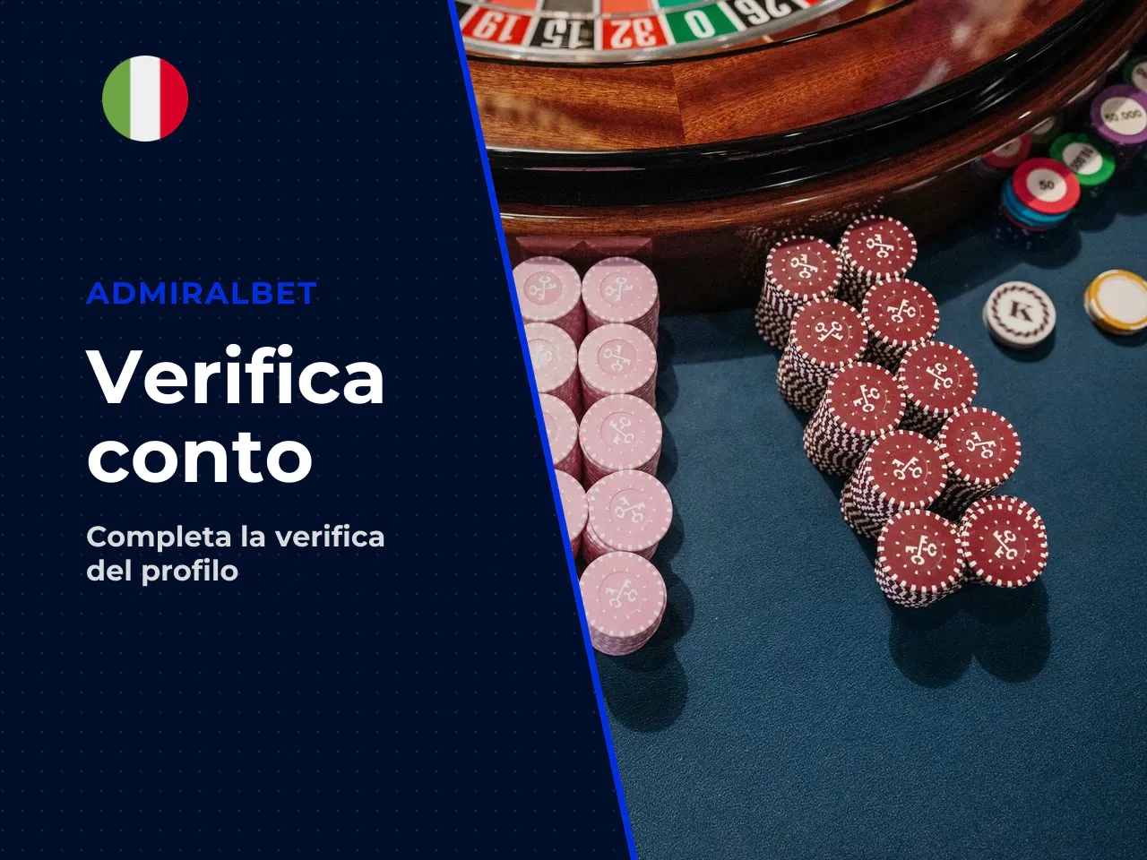 Verifica del conto e documenti richiesti