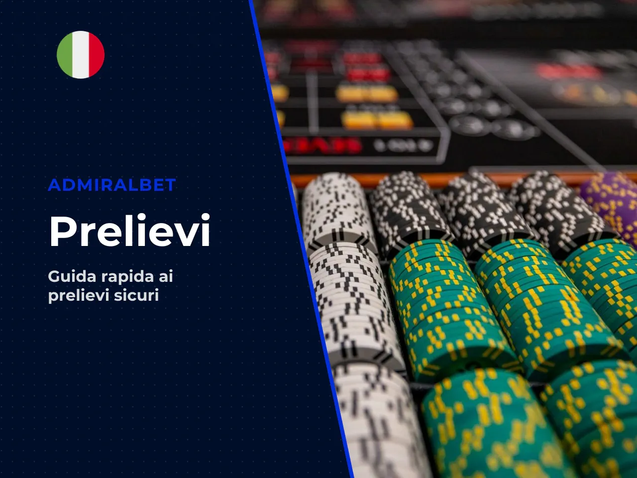 Tempi di prelievo AdmiralBet e quando