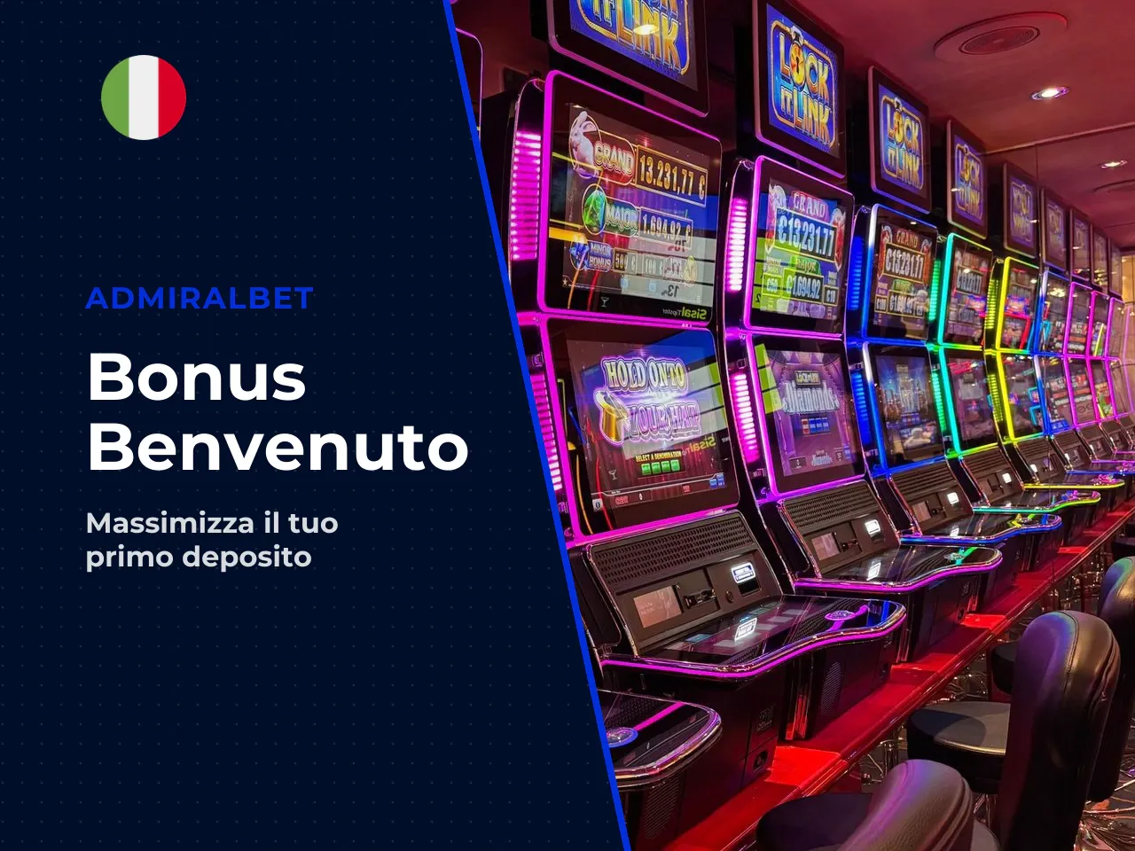 Bonus di benvenuto, deposito e free