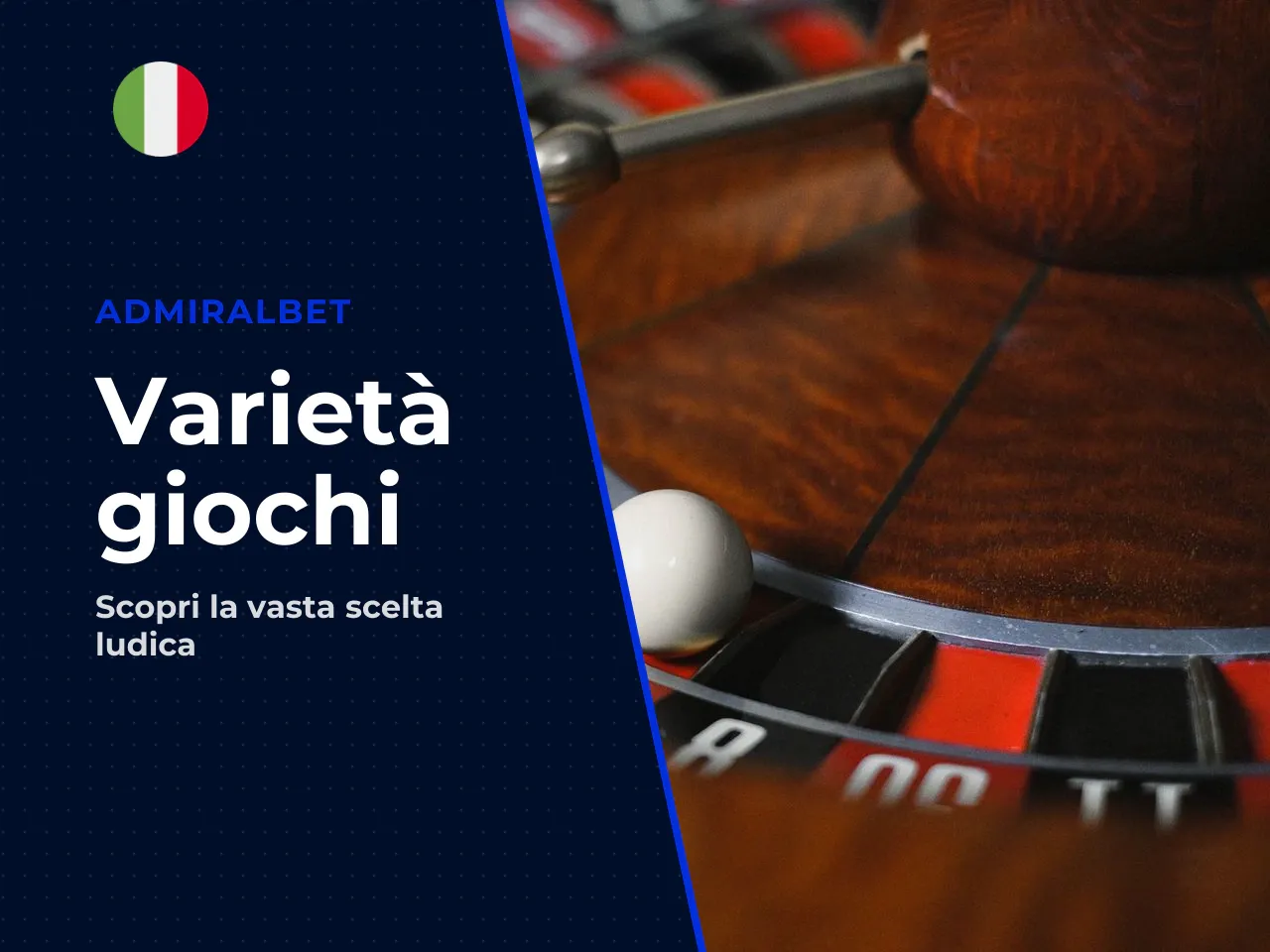 Catalogo giochi, tavoli live e accesso