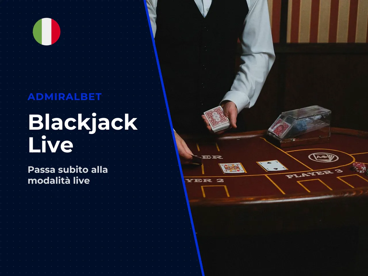 Si può passare dal blackjack demo