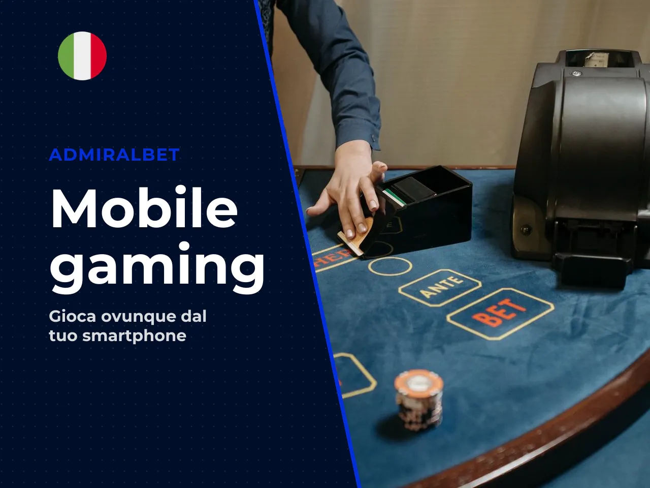 Giocare da browser mobile o tramite