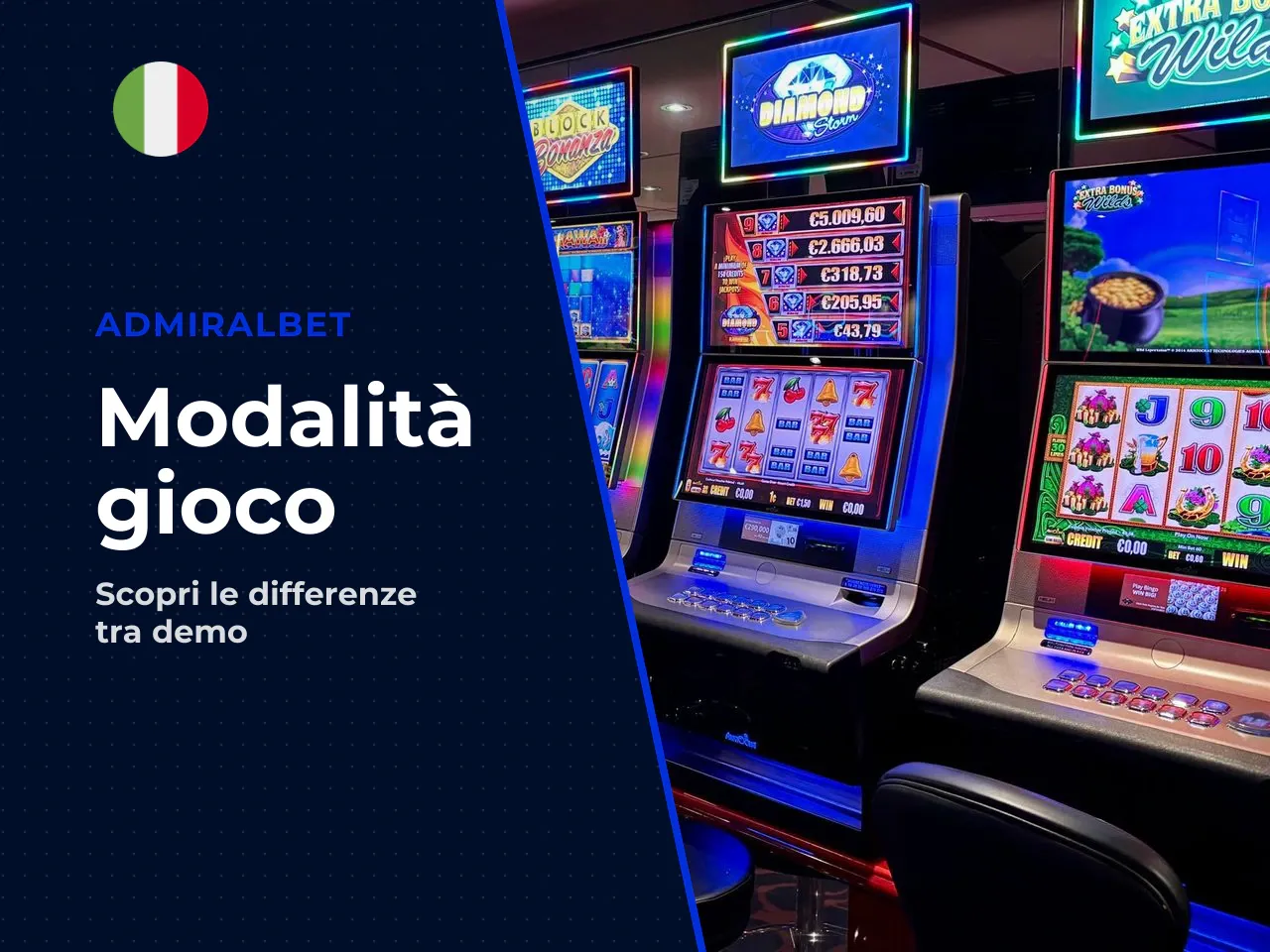 Demo, gratis o online quali modalità