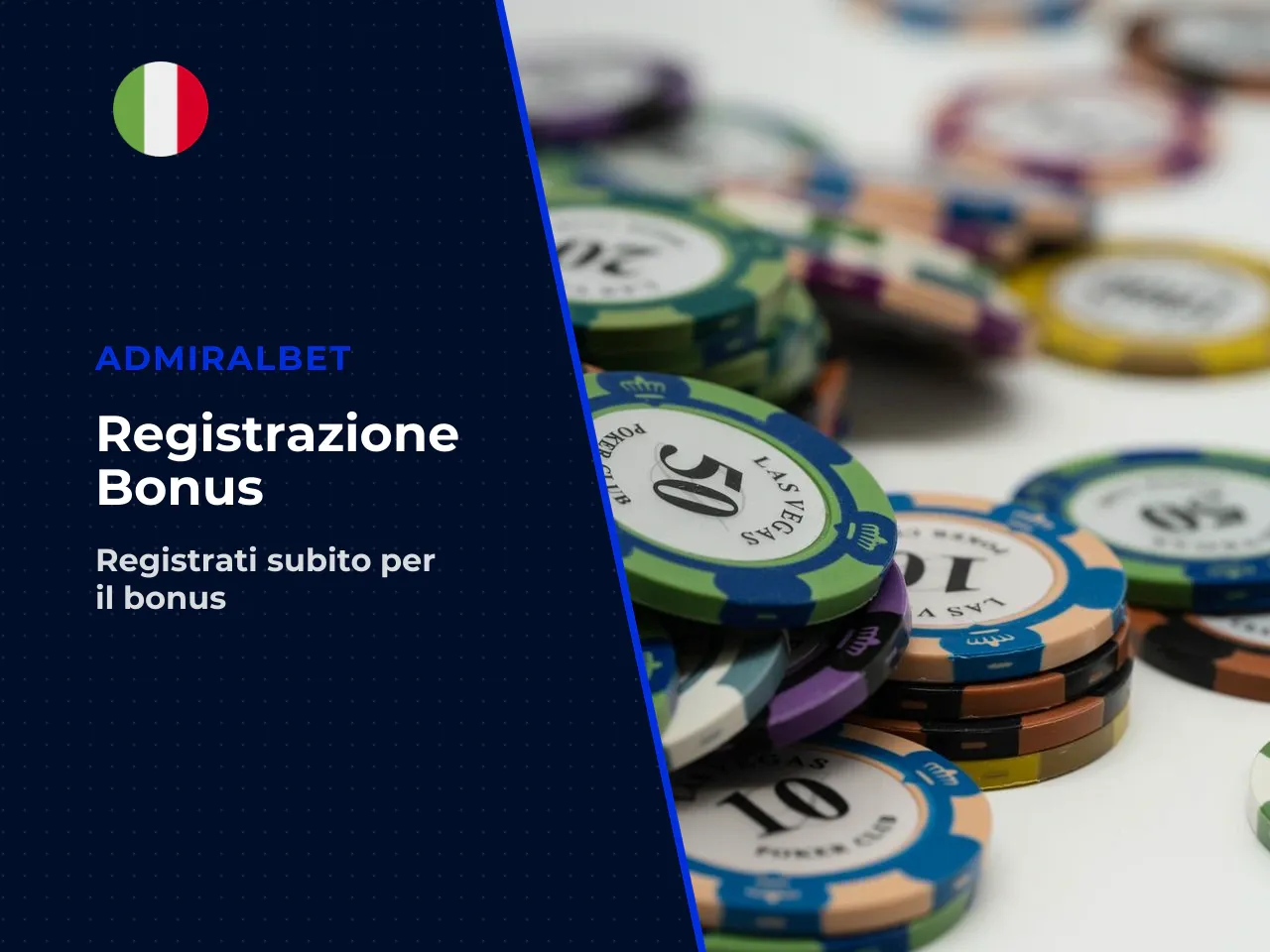 Registrazione classica e attivazione del bonus